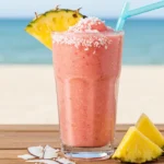 A creamy, tropical Bahama Mama Smoothie bursting with fruity flavors. Perfect for a refreshing summer drink