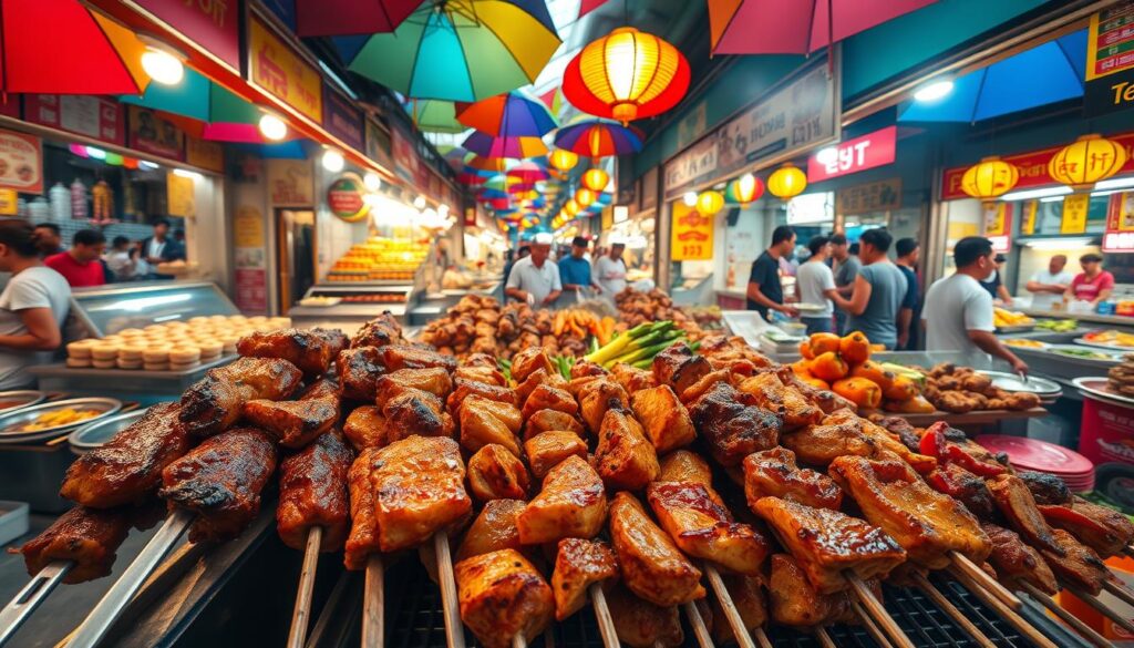 Asian Street Meat Delicacies