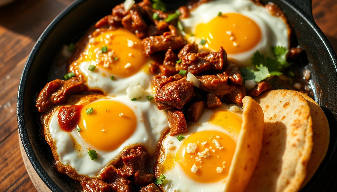 Carnitas Breakfast Recipe with Eggs