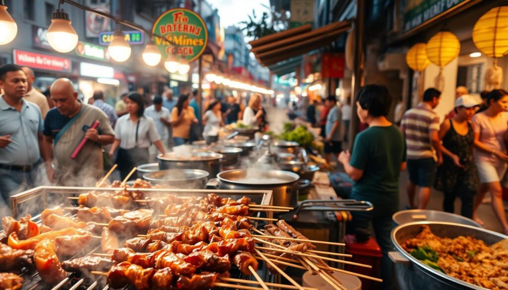 Ho Chi Minh City Street Meat Delicacies