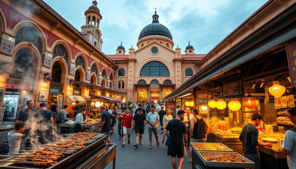 Lau Pa Sat Singapore Street Food Market